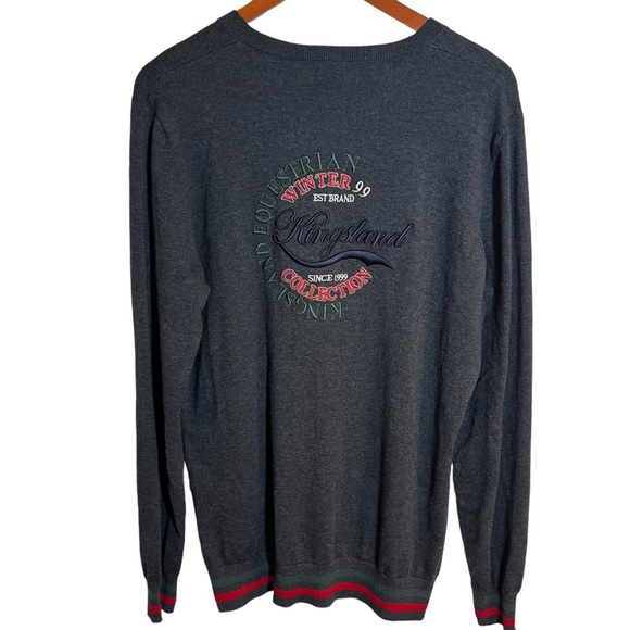 Kingsland Equestrian Men’s Sweater Vintage Winter 1999 Collection Size XL - Picture 2 of 13
